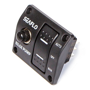 Панель с переключателем SeaFlo, 12V/24V