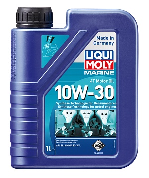 4-тактное масло | 1 л | Liqui Moly 10W-30 | синтетическое