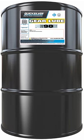 Масло для редуктора | 208 л | Quicksilver High Performance Gear Lube SAE 90 | полусинтетическое