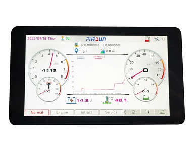 Сенсорный экран для подвесных лодочных моторов EFI