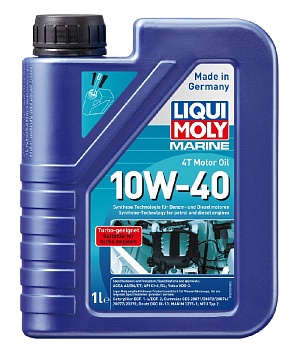 4-тактное масло | 1 л | Liqui Moly 10W-40 | синтетическое