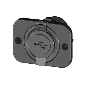 Разъем USB Skipper 5В 3.1A, врезной, задняя (подкладная) панель