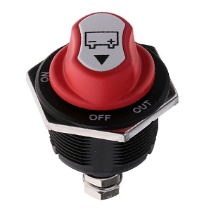 Выключатель массы Skipper 200/300A, 12V, со съемной рукояткой