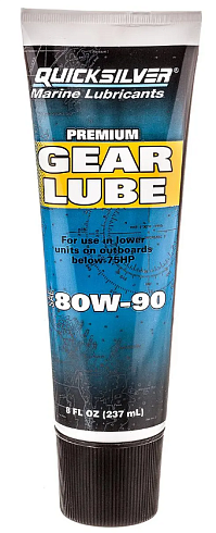 Масло для редуктора | 237 мл | Quicksilver Premium Gear Lube SAE 80W-90 | минеральное